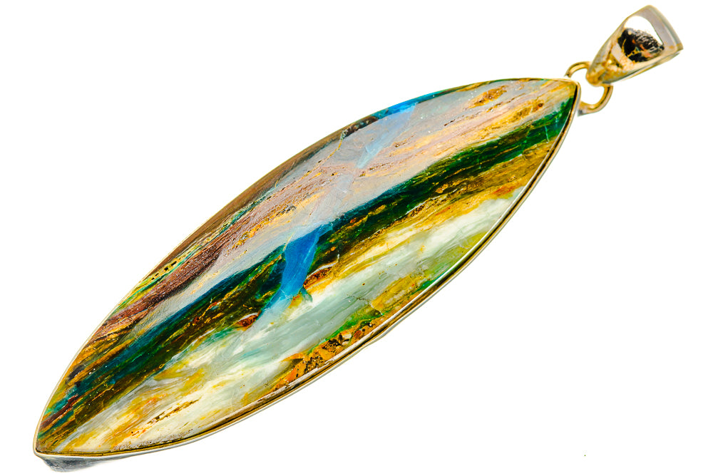 Peruvian Opal Pendants handcrafted by Anasilvercos - PD34309 - Photo 2