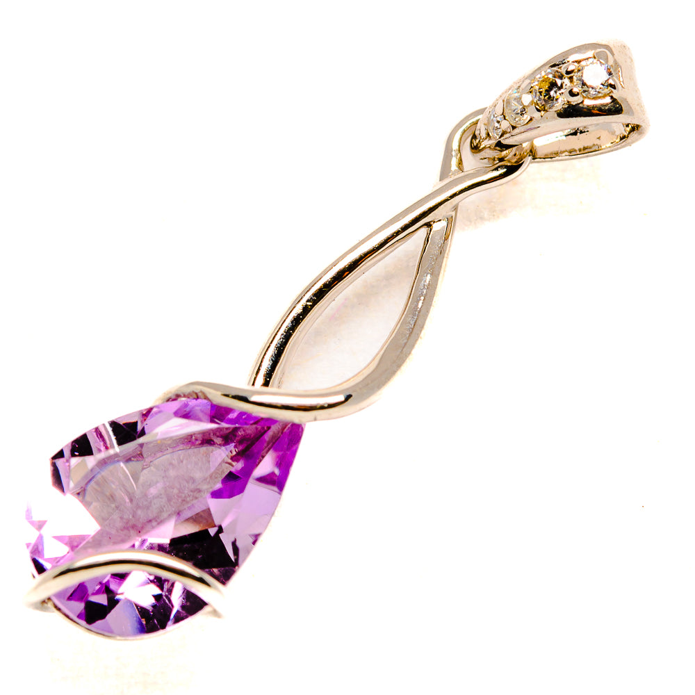 Amethyst Pendants handcrafted by Anasilvercos - PD34329 - Photo 2