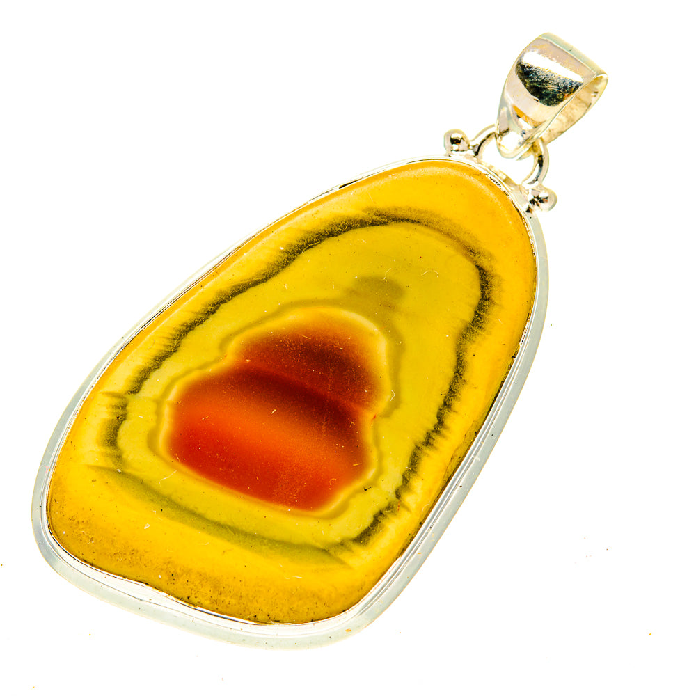 Willow Creek Jasper Pendants handcrafted by Anasilvercos - PD3433