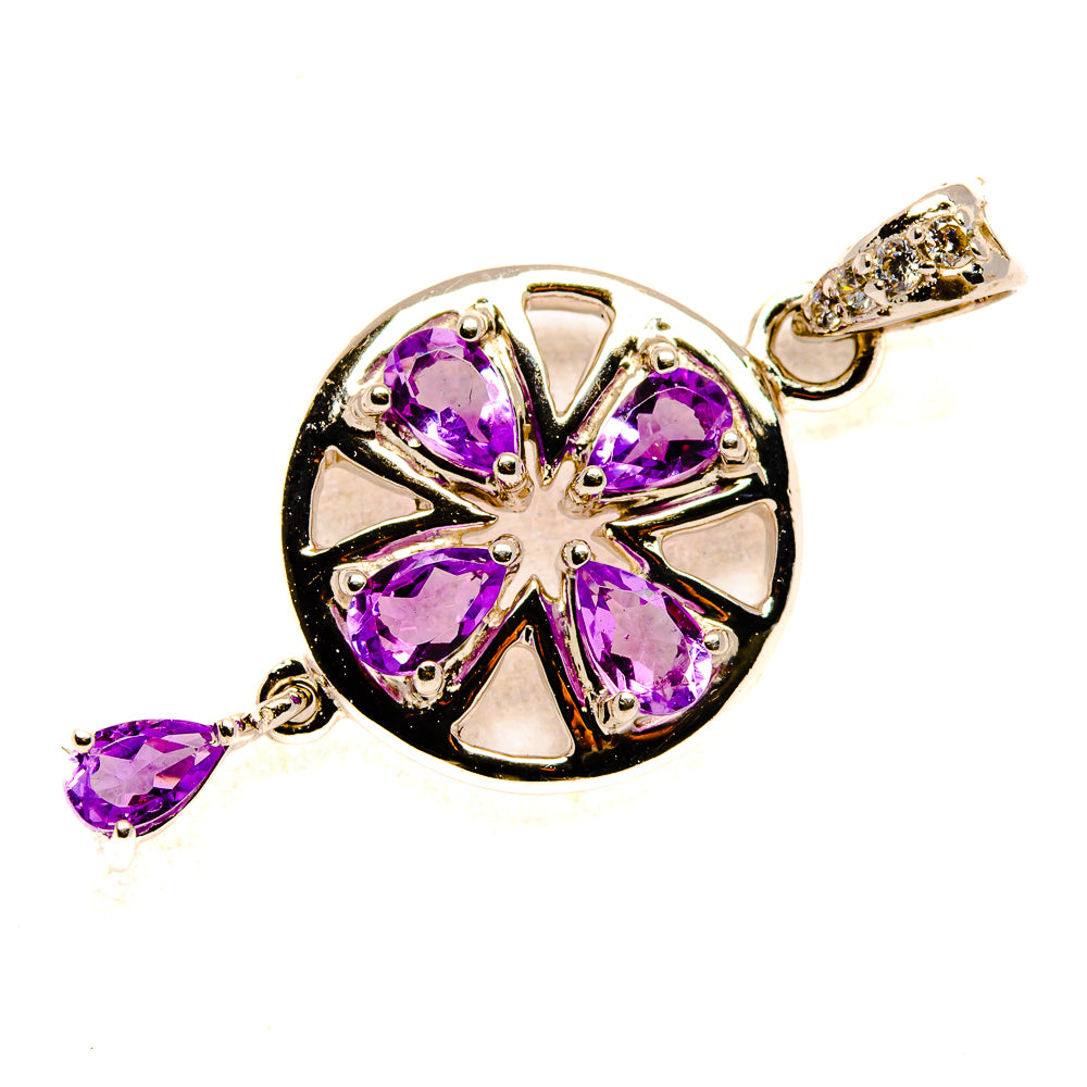 Amethyst Pendants handcrafted by Anasilvercos - PD34337 - Photo 2