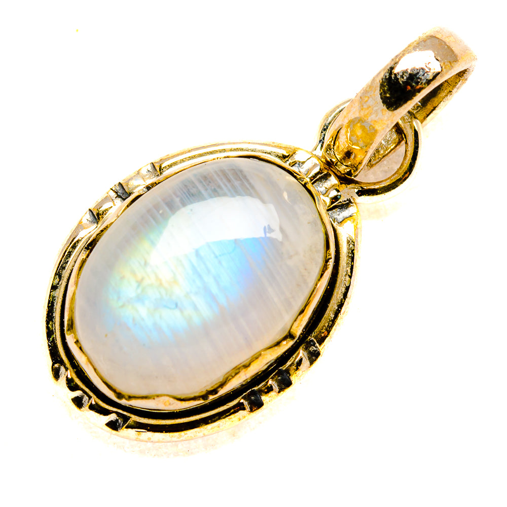Rainbow Moonstone Pendants handcrafted by Anasilvercos - PD34338 - Photo 2