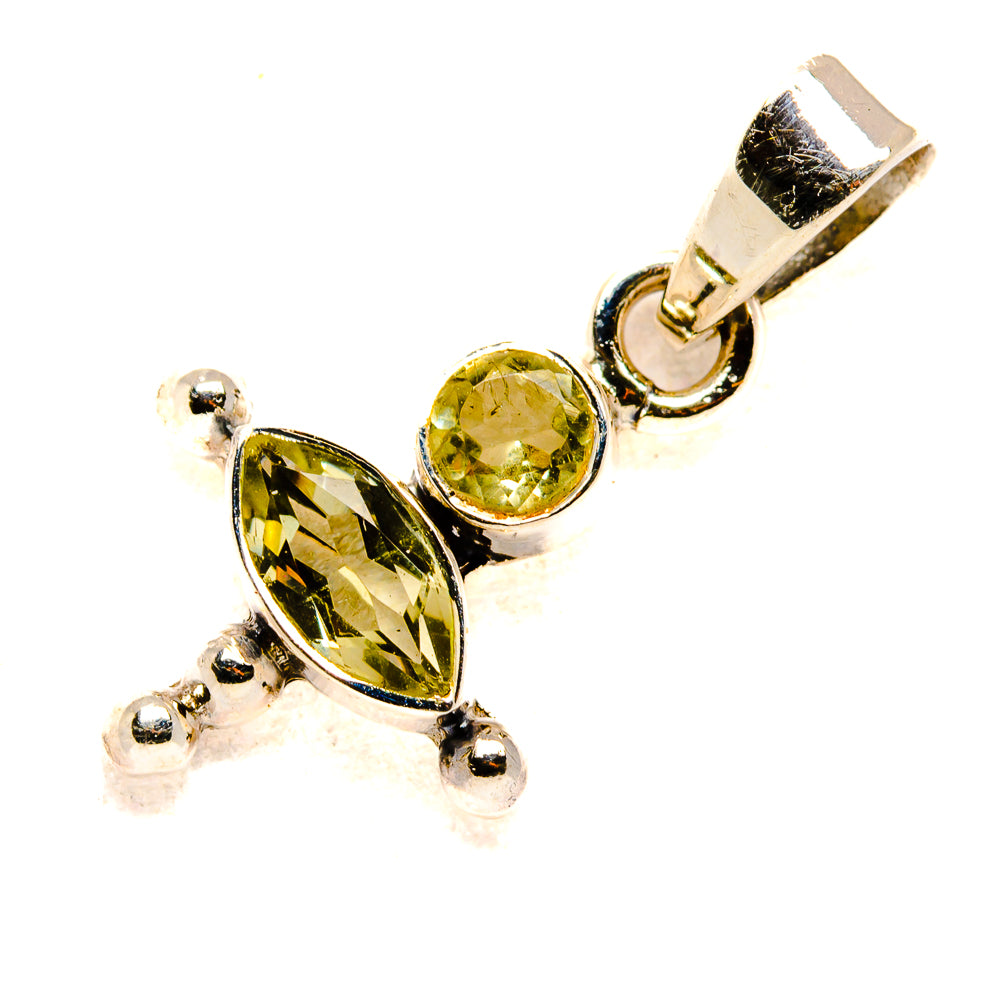 Citrine Pendants handcrafted by Anasilvercos - PD34342 - Photo 2