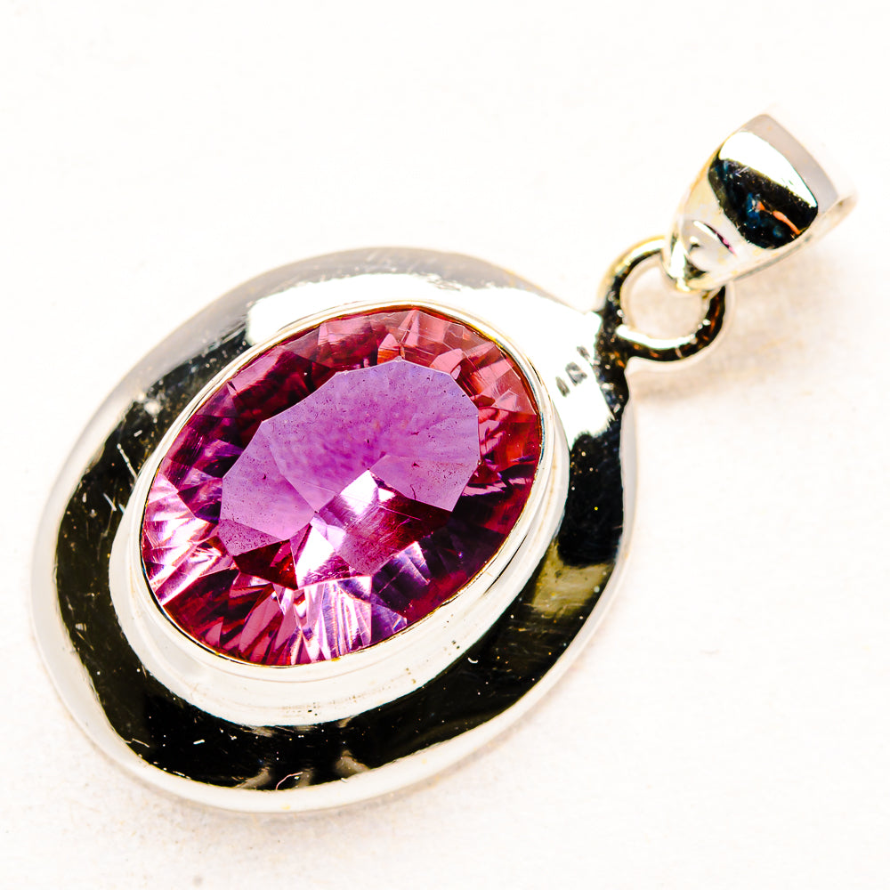 Color Change Alexandrite (Lab.) Pendants handcrafted by Anasilvercos - PD34350 - Photo 2