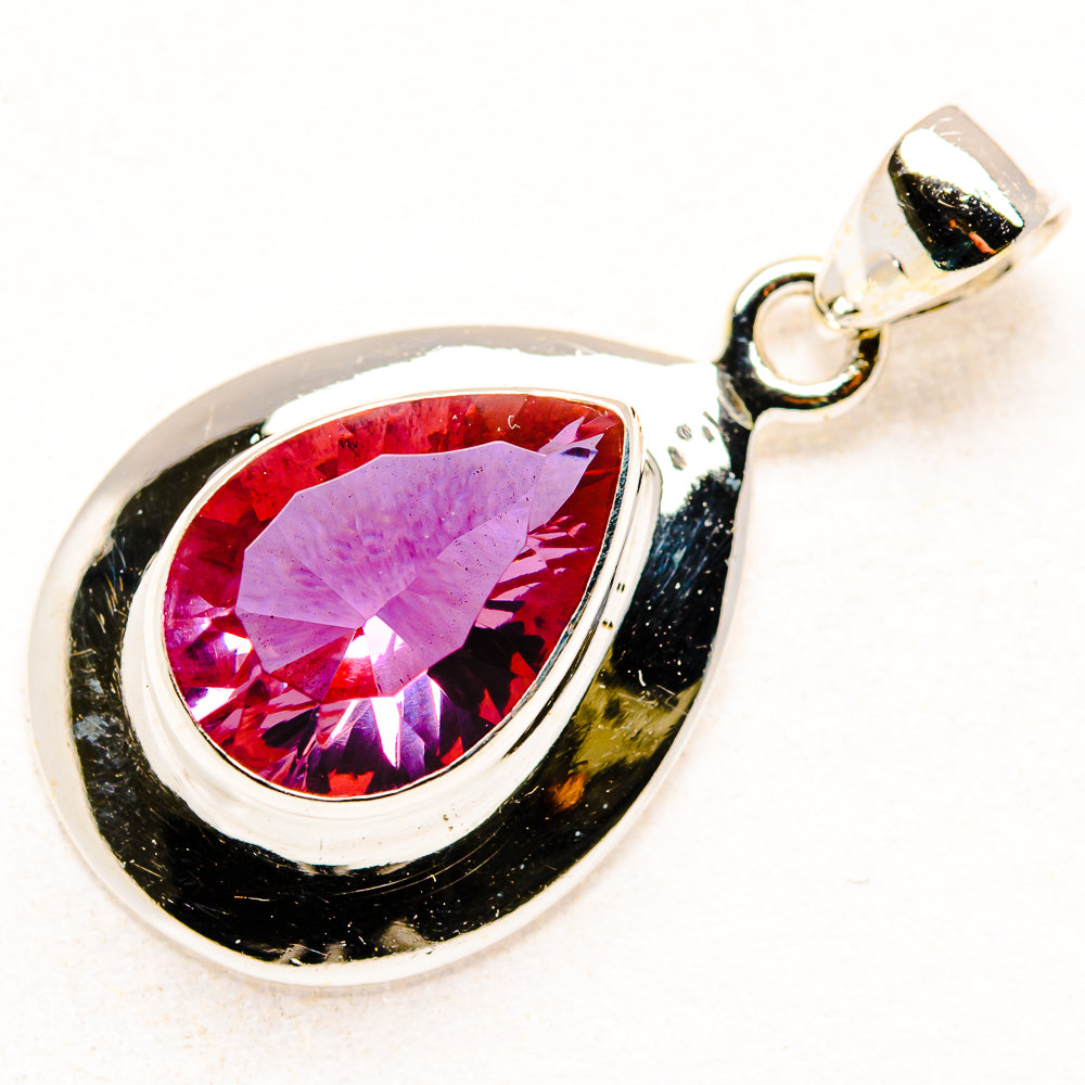 Color Change Alexandrite (Lab.) Pendants handcrafted by Anasilvercos - PD34353 - Photo 2