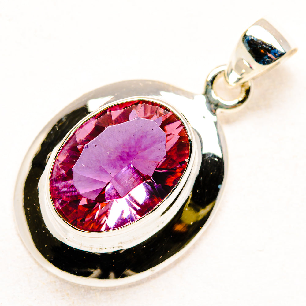 Color Change Alexandrite (Lab.) Pendants handcrafted by Anasilvercos - PD34354 - Photo 2
