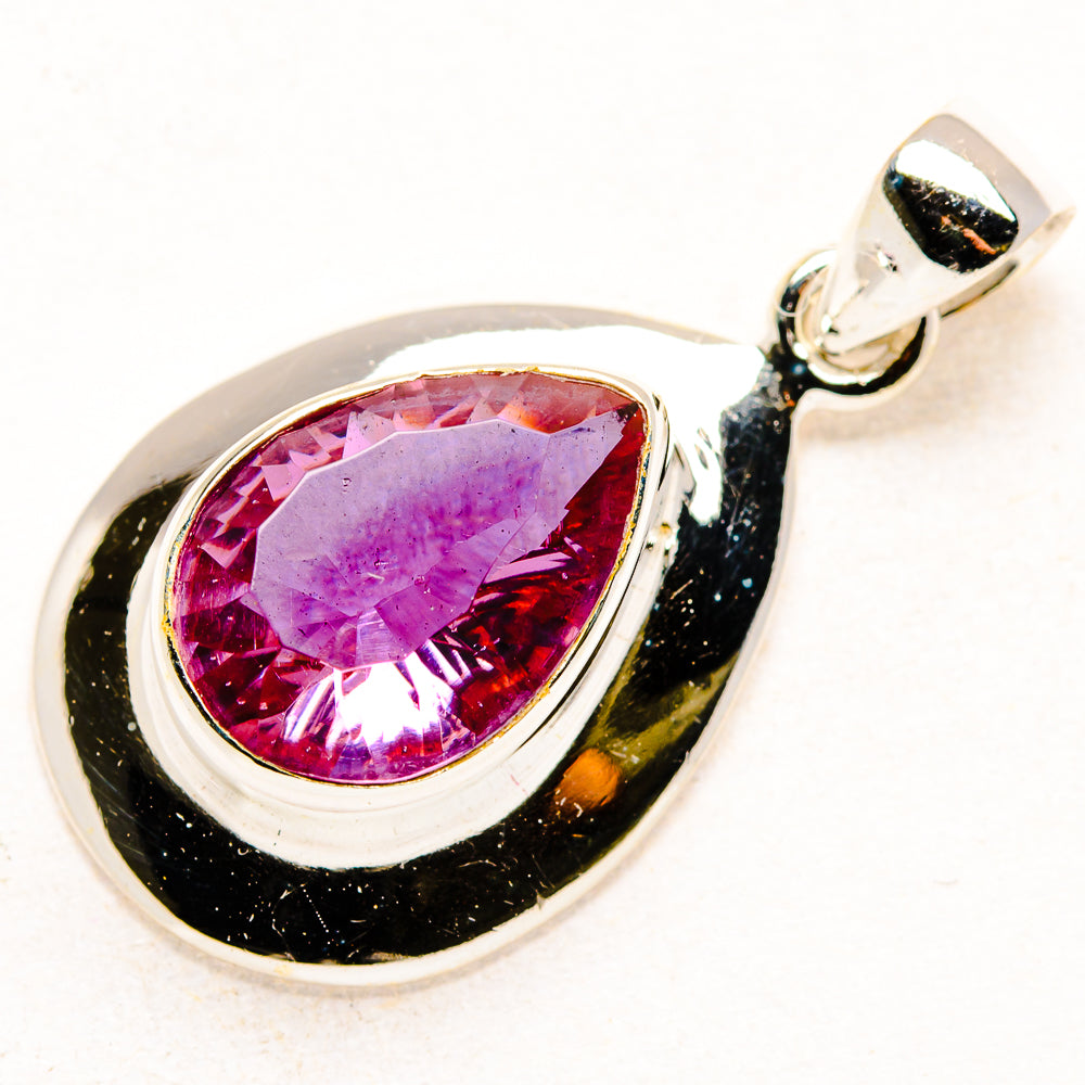 Color Change Alexandrite (Lab.) Pendants handcrafted by Anasilvercos - PD34355 - Photo 2