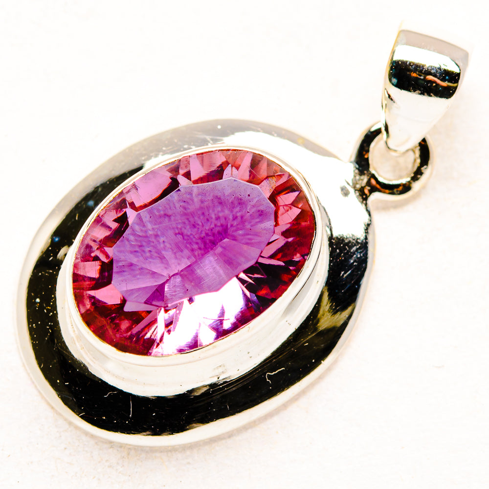 Color Change Alexandrite (Lab.) Pendants handcrafted by Anasilvercos - PD34356 - Photo 2