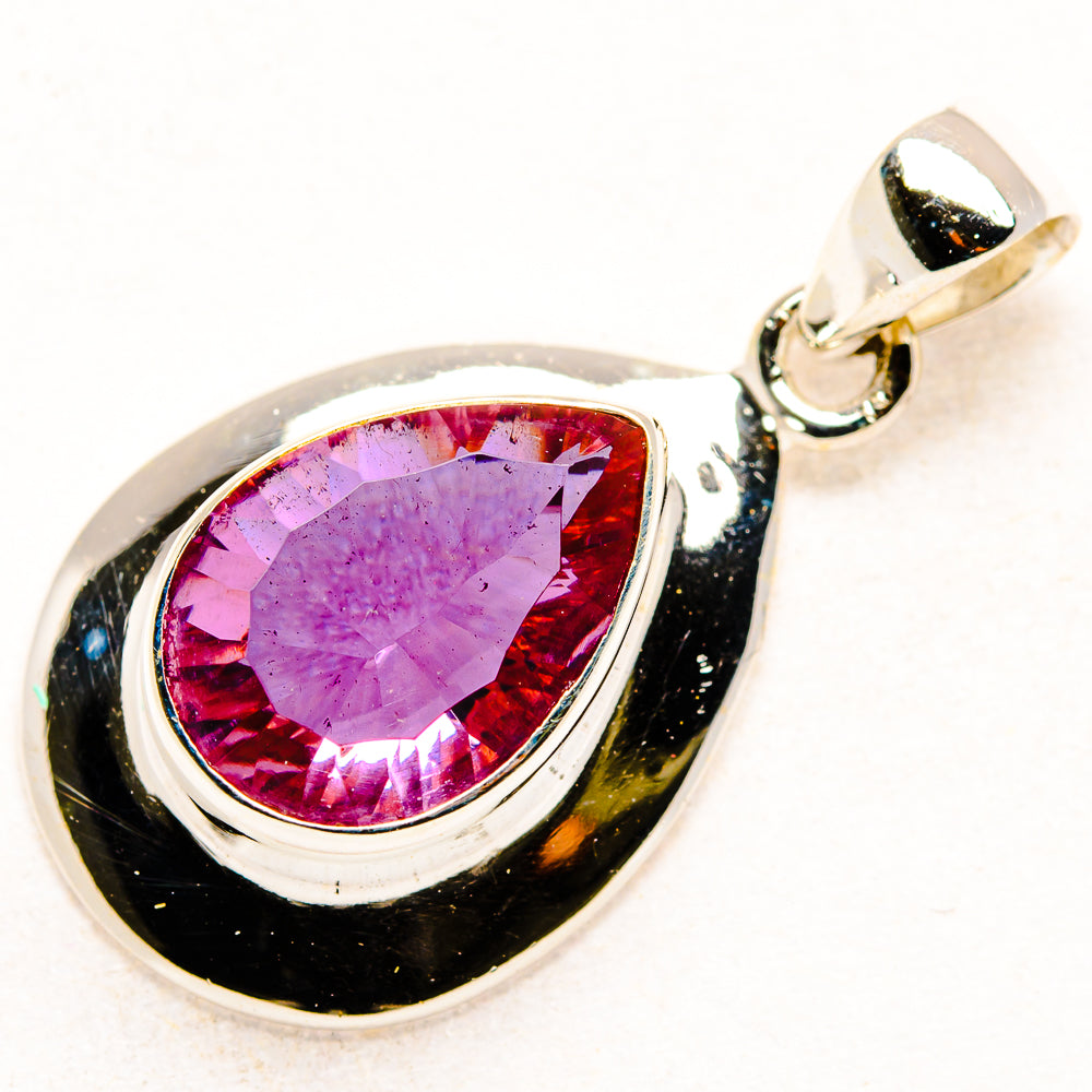 Color Change Alexandrite (Lab.) Pendants handcrafted by Anasilvercos - PD34359 - Photo 2