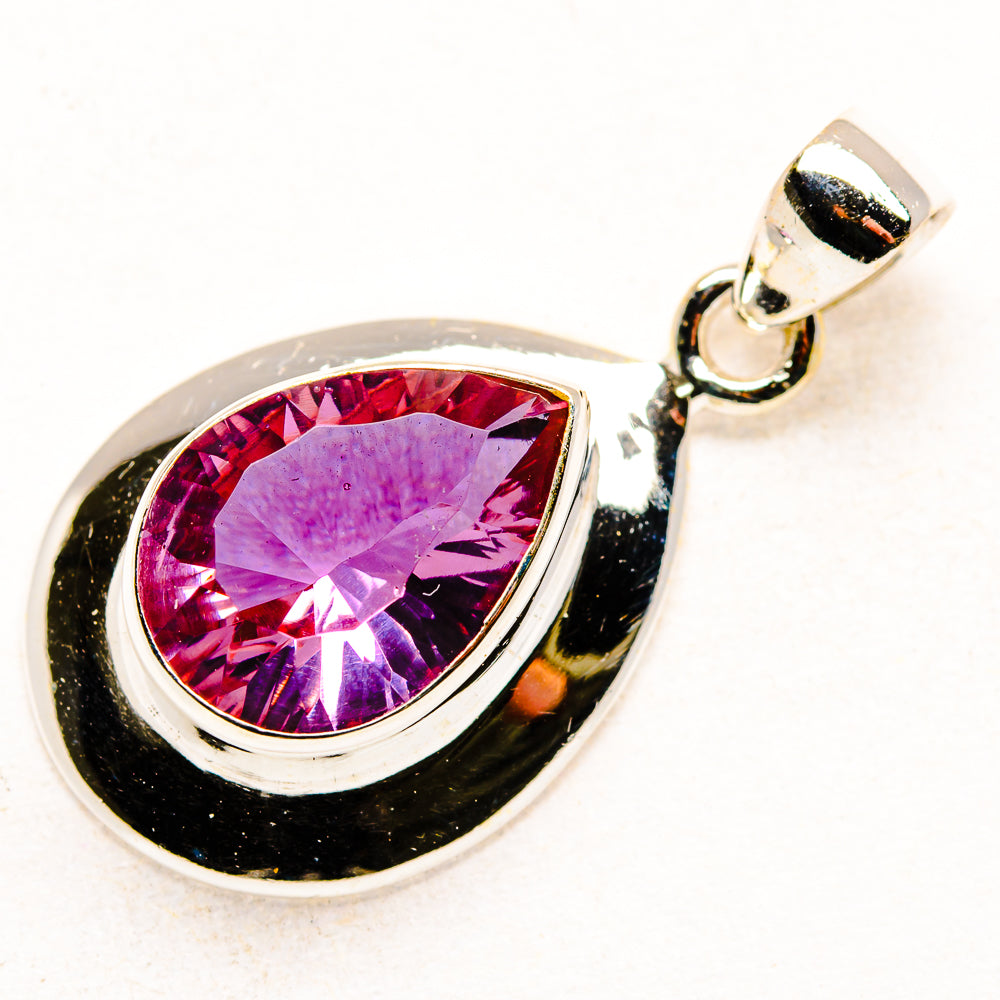 Color Change Alexandrite (Lab.) Pendants handcrafted by Anasilvercos - PD34360 - Photo 2