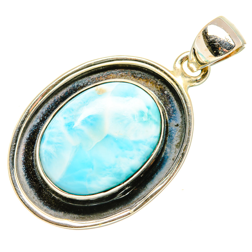 Larimar Pendants handcrafted by Anasilvercos - PD34361 - Photo 2