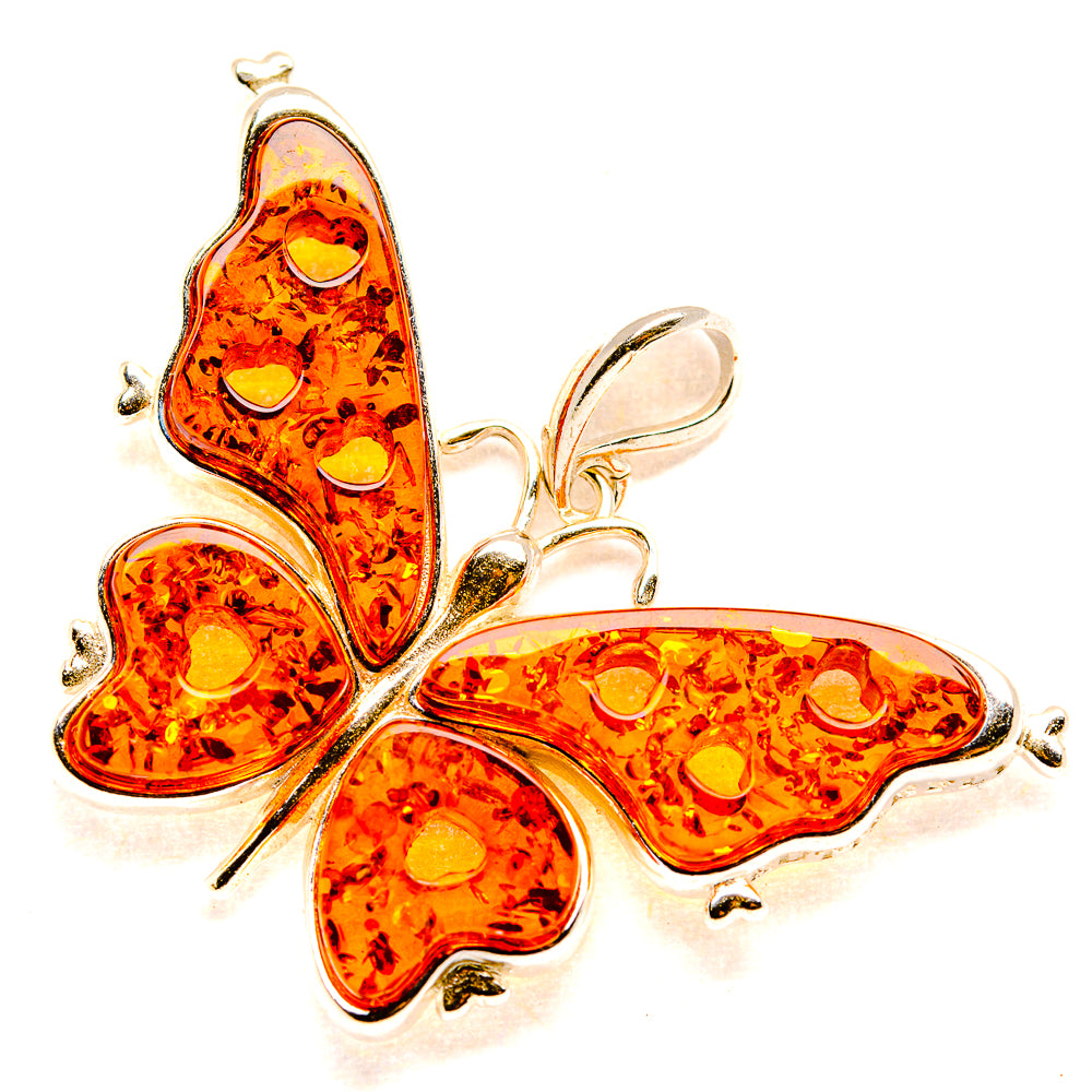 Baltic Amber Pendants handcrafted by Anasilvercos - PD34366 - Photo 2
