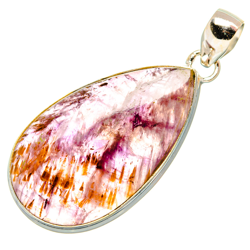 Cacoxenite Amethyst Super 7 Pendants handcrafted by Anasilvercos - PD34372 - Photo 2