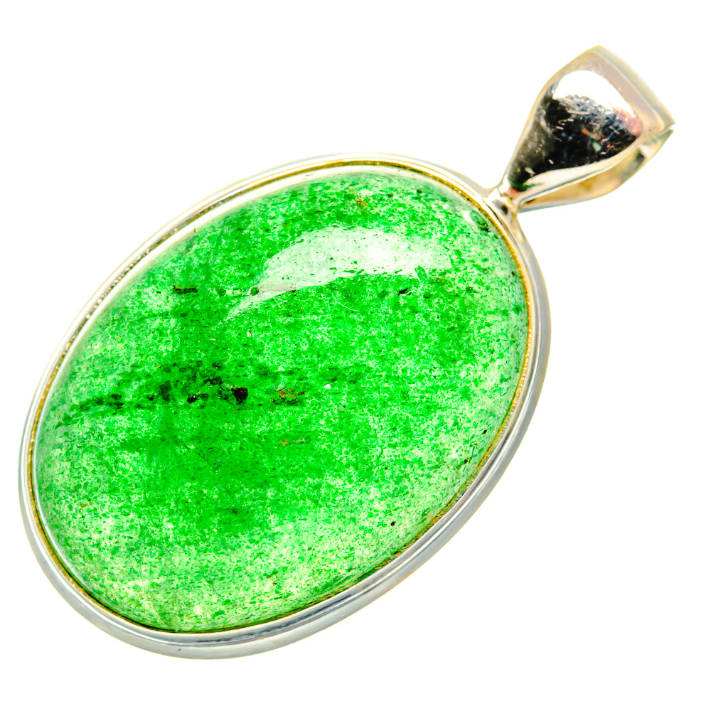 Green Aventurine Pendants handcrafted by Anasilvercos - PD34377 - Photo 2