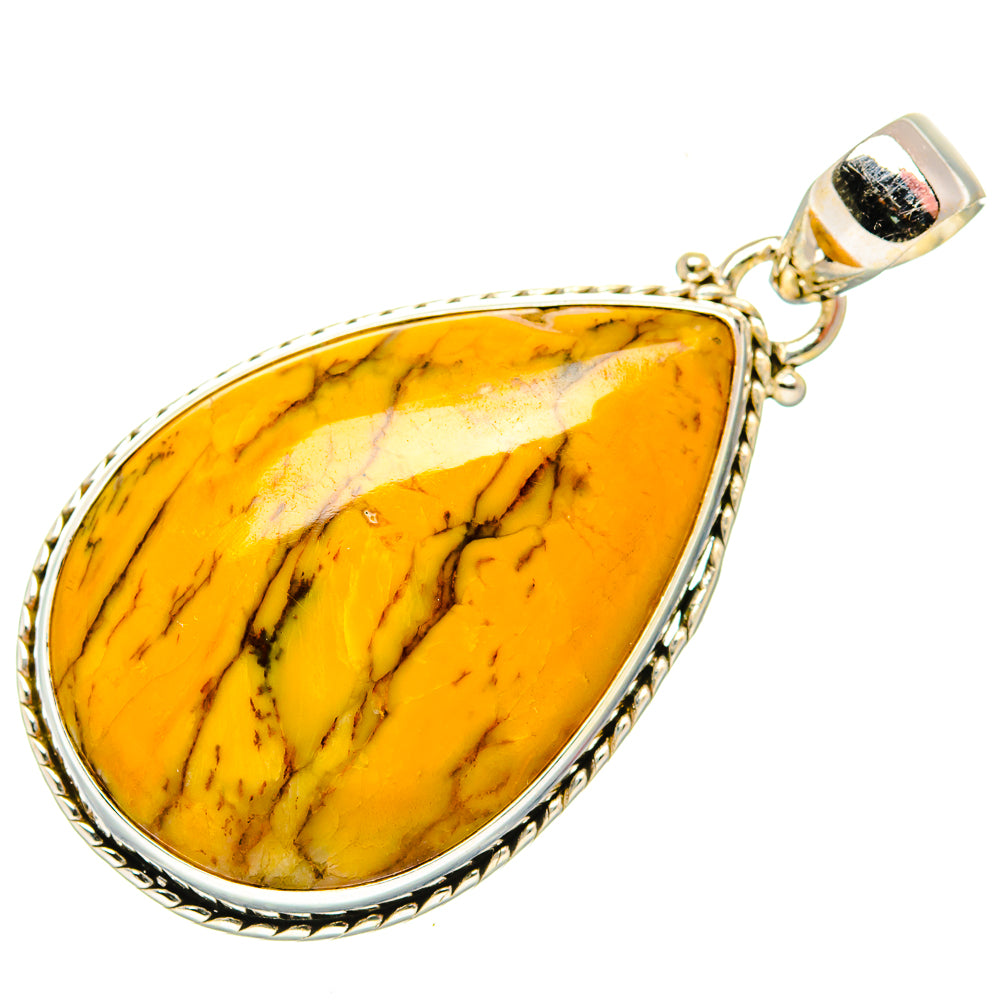 Brecciated Mookaite Pendants handcrafted by Anasilvercos - PD34384 - Photo 2