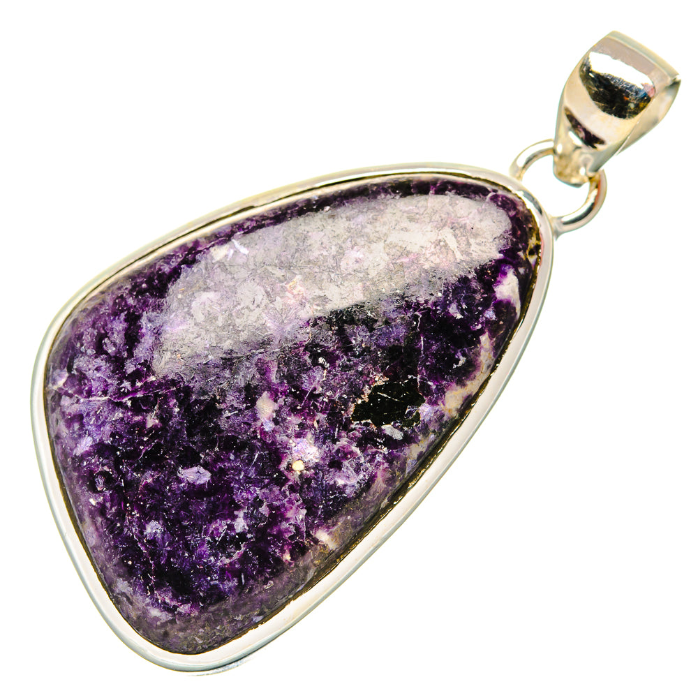 Lepidolite Pendants handcrafted by Anasilvercos - PD34388 - Photo 2