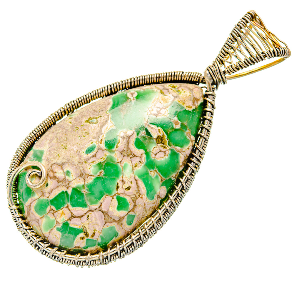 Variscite Pendants handcrafted by Anasilvercos - PD34393 - Photo 2