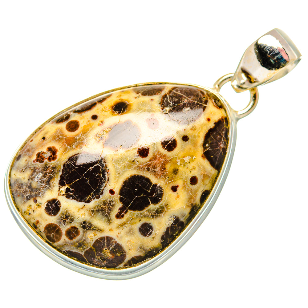 Poppy Jasper Pendants handcrafted by Anasilvercos - PD34396 - Photo 2