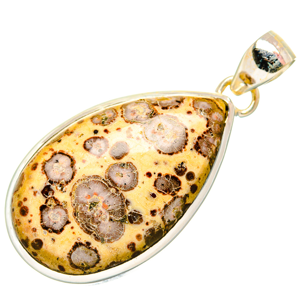 Poppy Jasper Pendants handcrafted by Anasilvercos - PD34400 - Photo 2