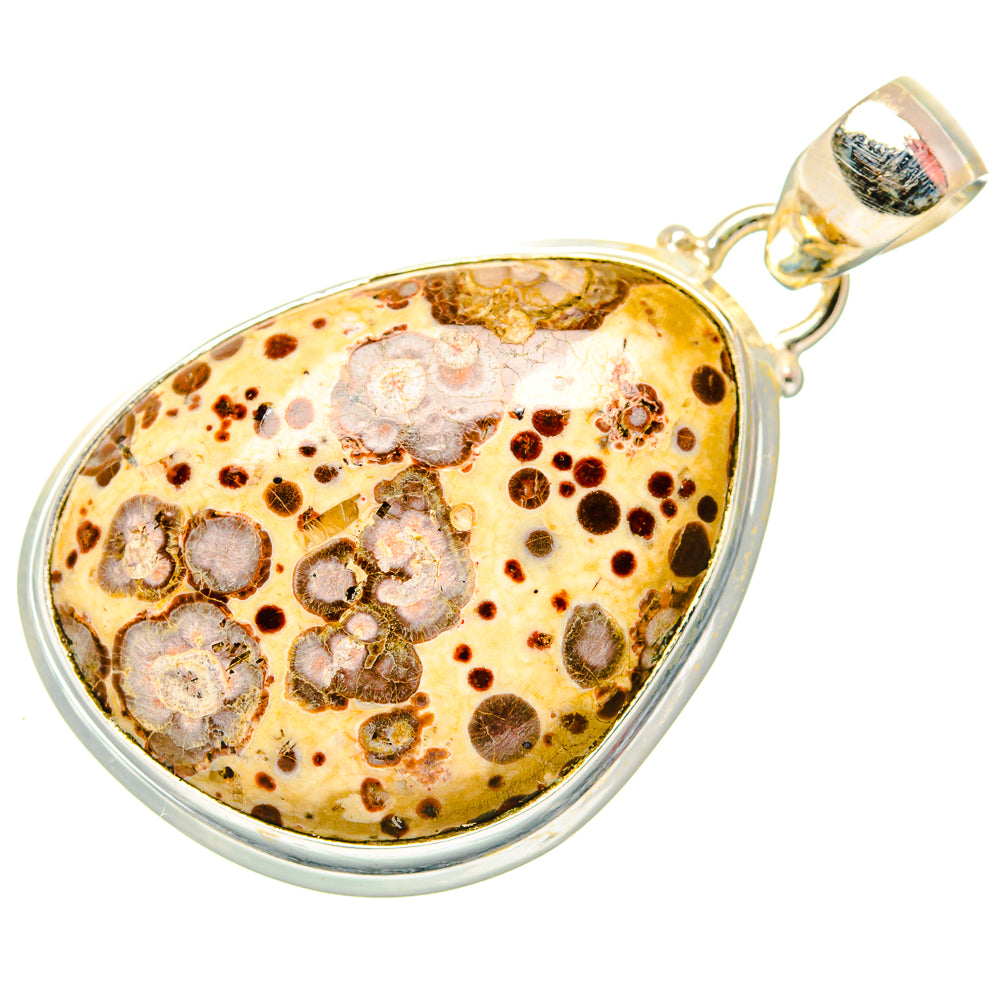 Poppy Jasper Pendants handcrafted by Anasilvercos - PD34405 - Photo 2