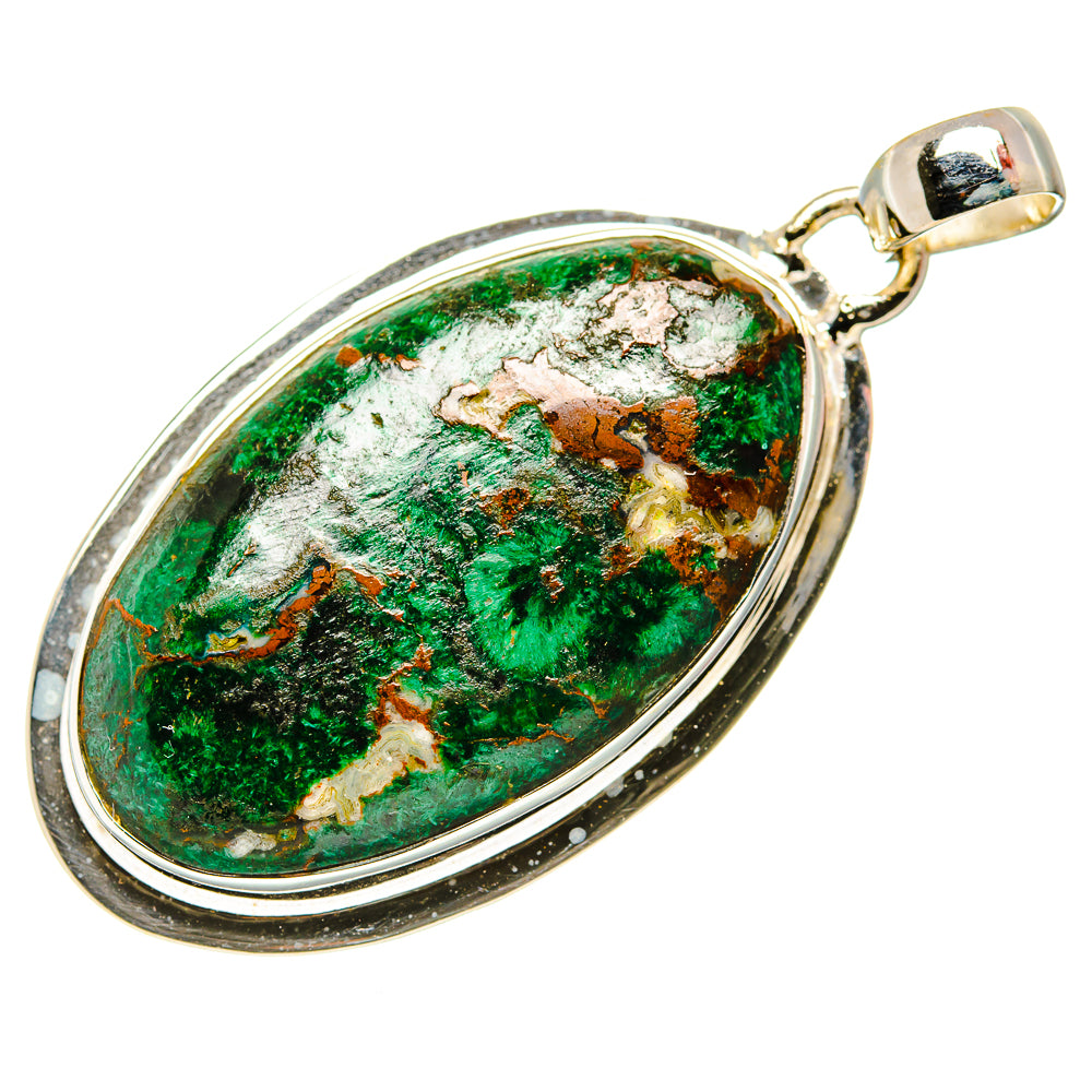 Malachite Pendants handcrafted by Anasilvercos - PD34407 - Photo 2