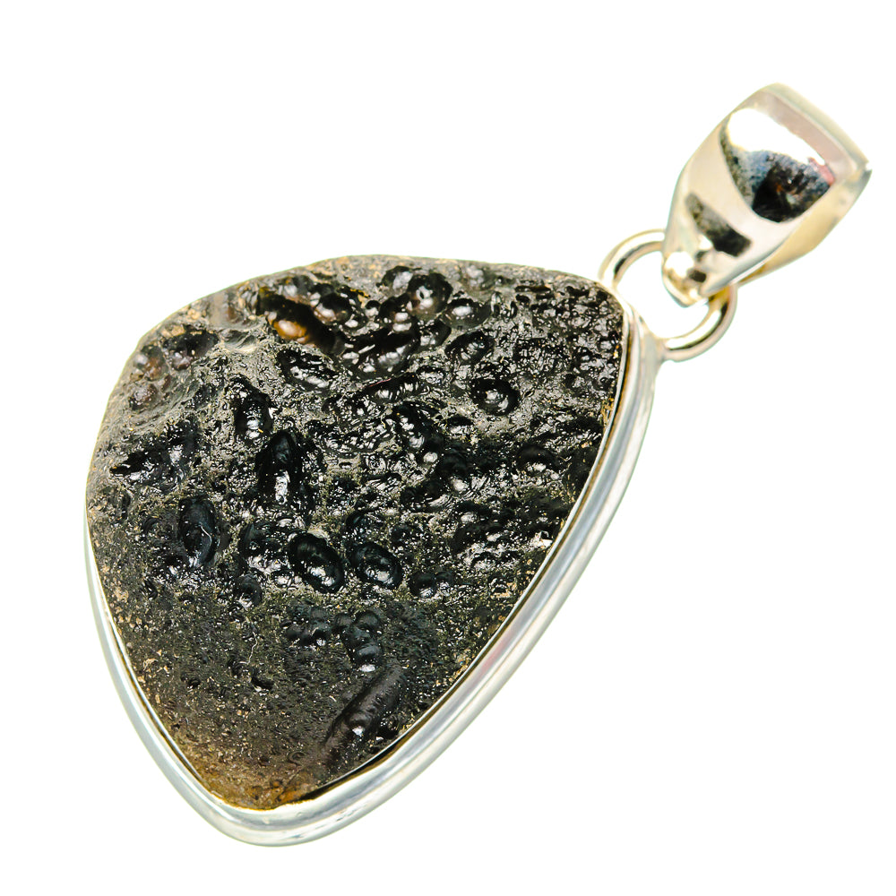 Tektite Pendants handcrafted by Anasilvercos - PD34409 - Photo 2