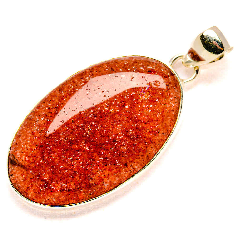 Sunstone Pendants handcrafted by Anasilvercos - PD34422 - Photo 2