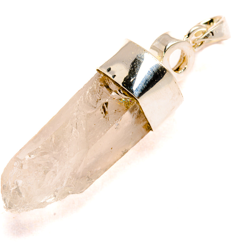 Quartz Crystal Pendants handcrafted by Anasilvercos - PD34425 - Photo 2