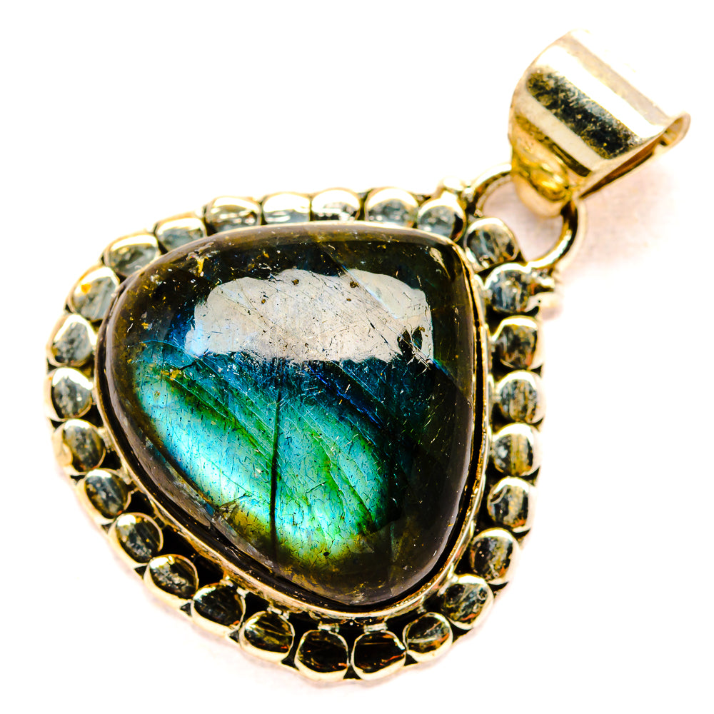 Labradorite Pendants handcrafted by Anasilvercos - PD34430 - Photo 2