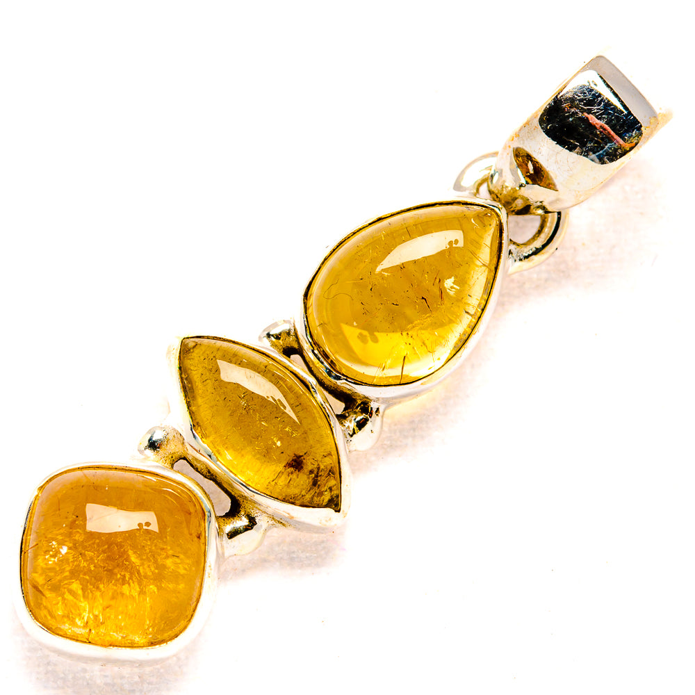 Citrine Pendants handcrafted by Anasilvercos - PD34435 - Photo 2