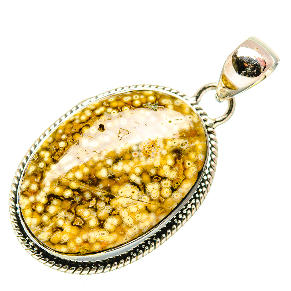 Ocean Jasper Pendants handcrafted by Anasilvercos - PD34445 - Photo 2