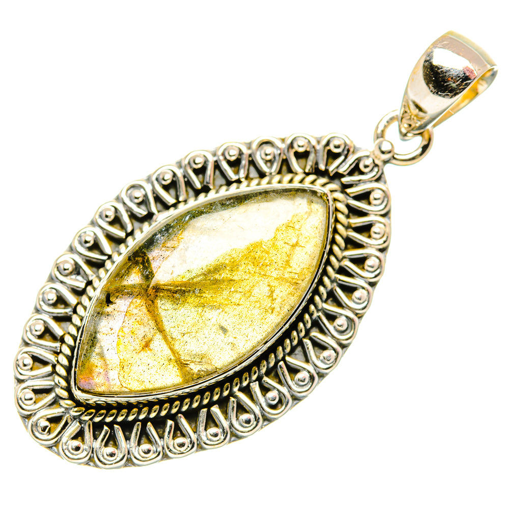 Labradorite Pendants handcrafted by Anasilvercos - PD34446 - Photo 2