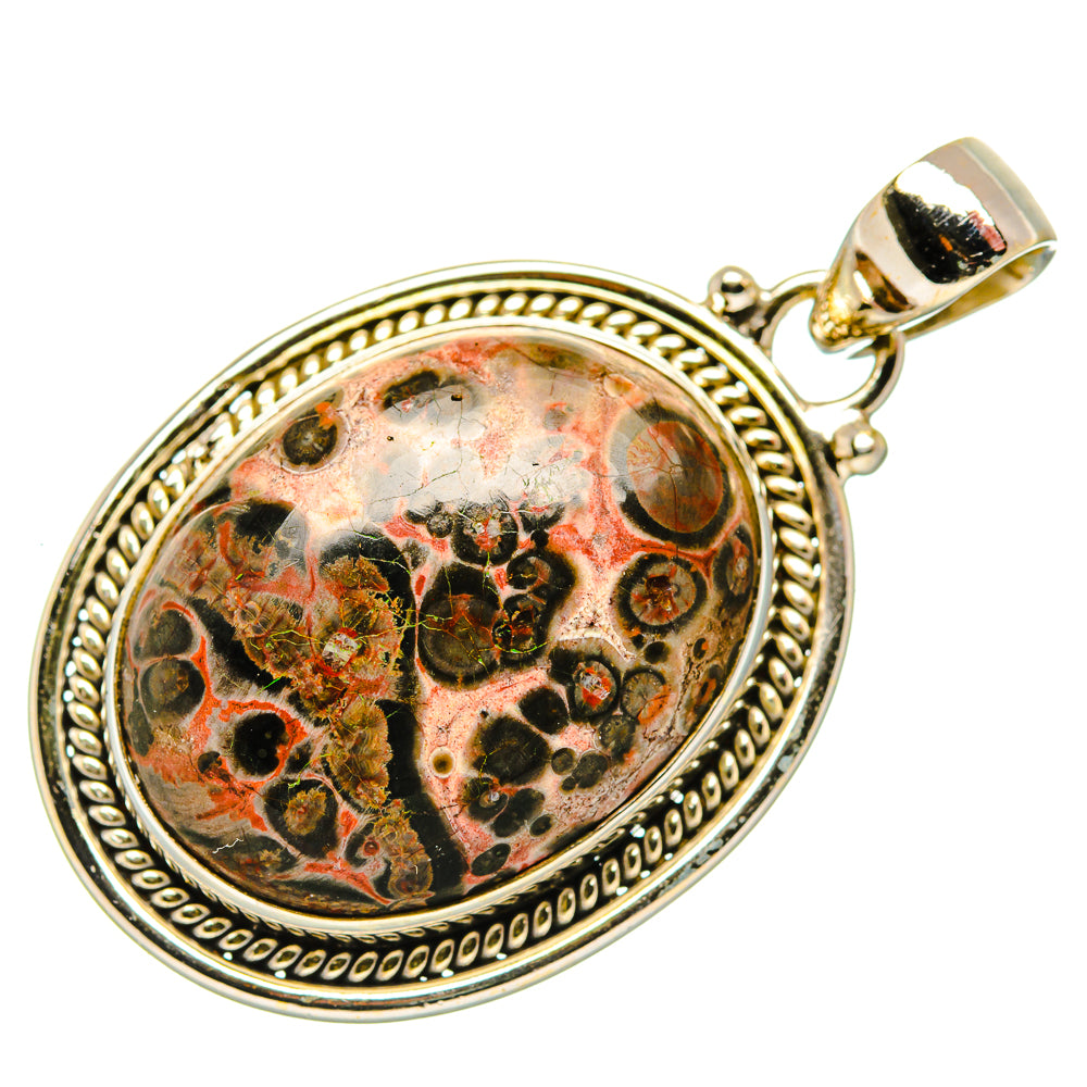 Poppy Jasper Pendants handcrafted by Anasilvercos - PD34462 - Photo 2