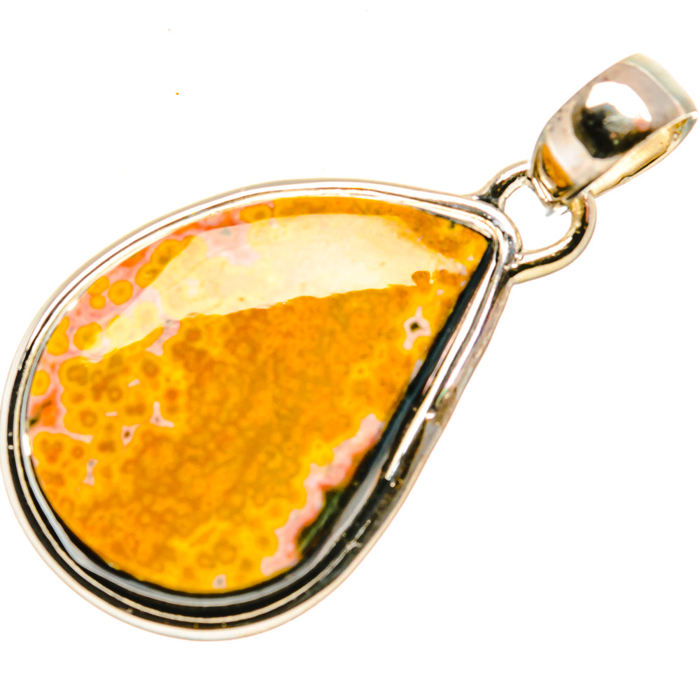 Ocean Jasper Pendants handcrafted by Anasilvercos - PD34471 - Photo 2