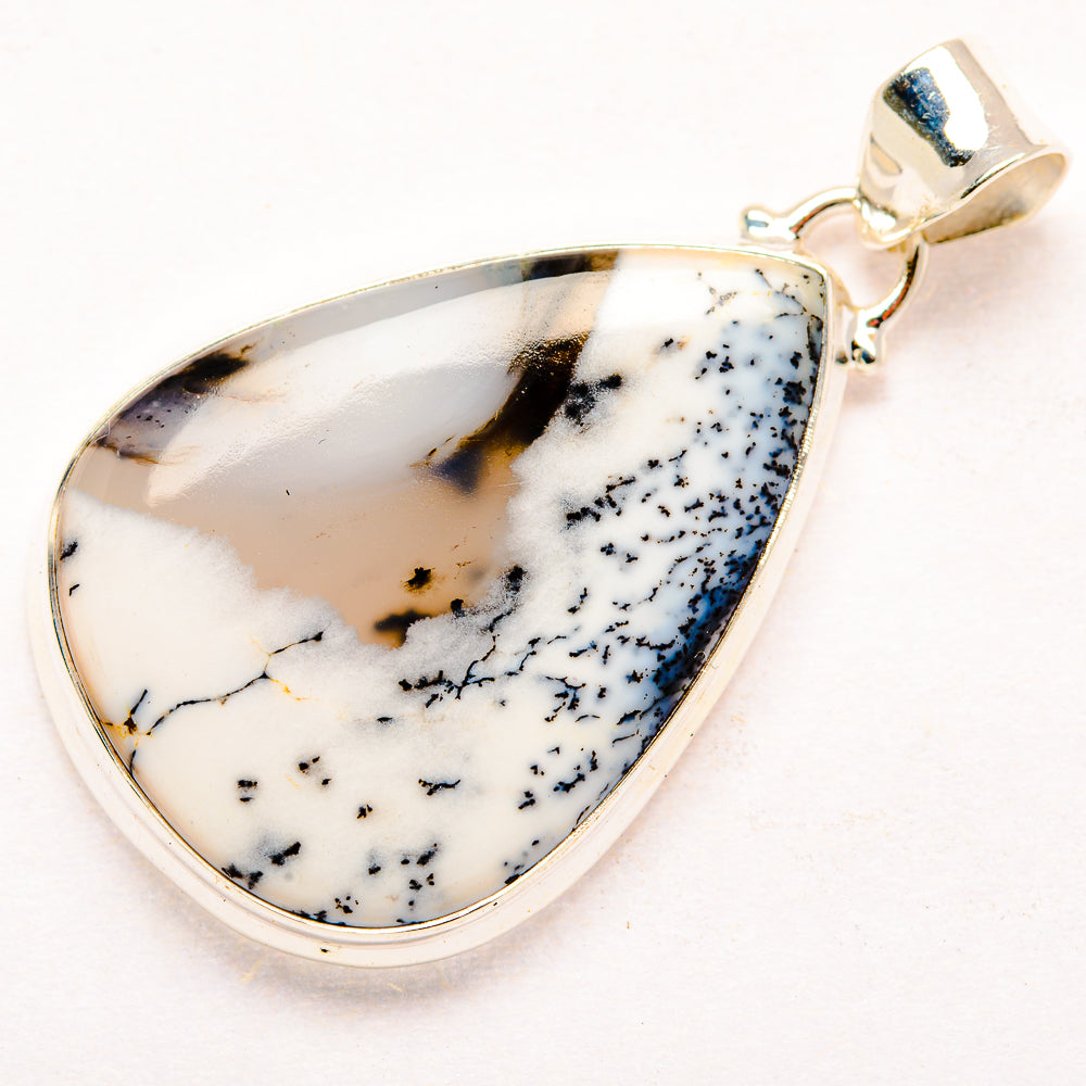 Dendritic Opal Pendants handcrafted by Anasilvercos - PD34473 - Photo 2