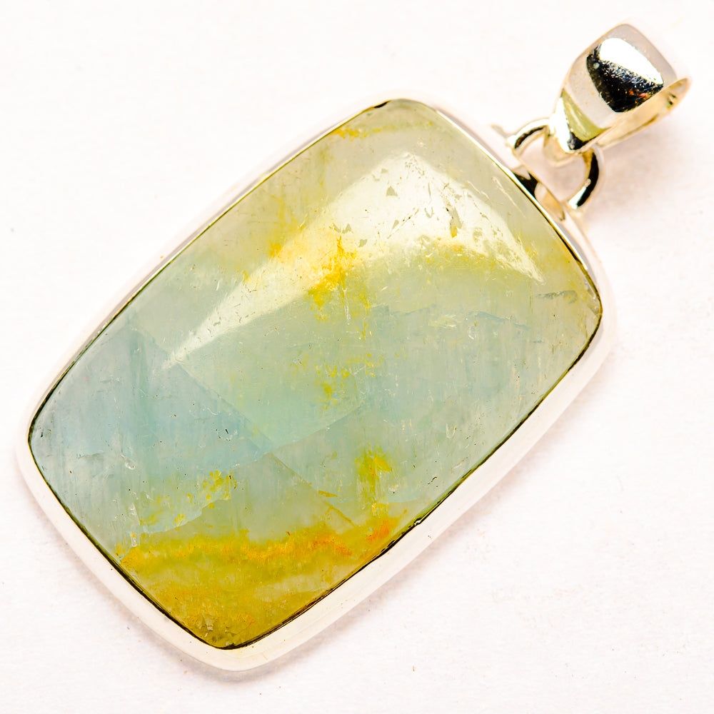 Aquamarine Pendants handcrafted by Anasilvercos - PD34478 - Photo 2