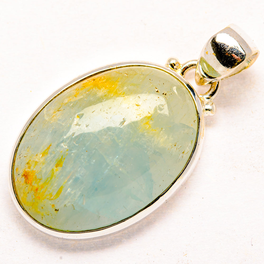 Aquamarine Pendants handcrafted by Anasilvercos - PD34483 - Photo 2