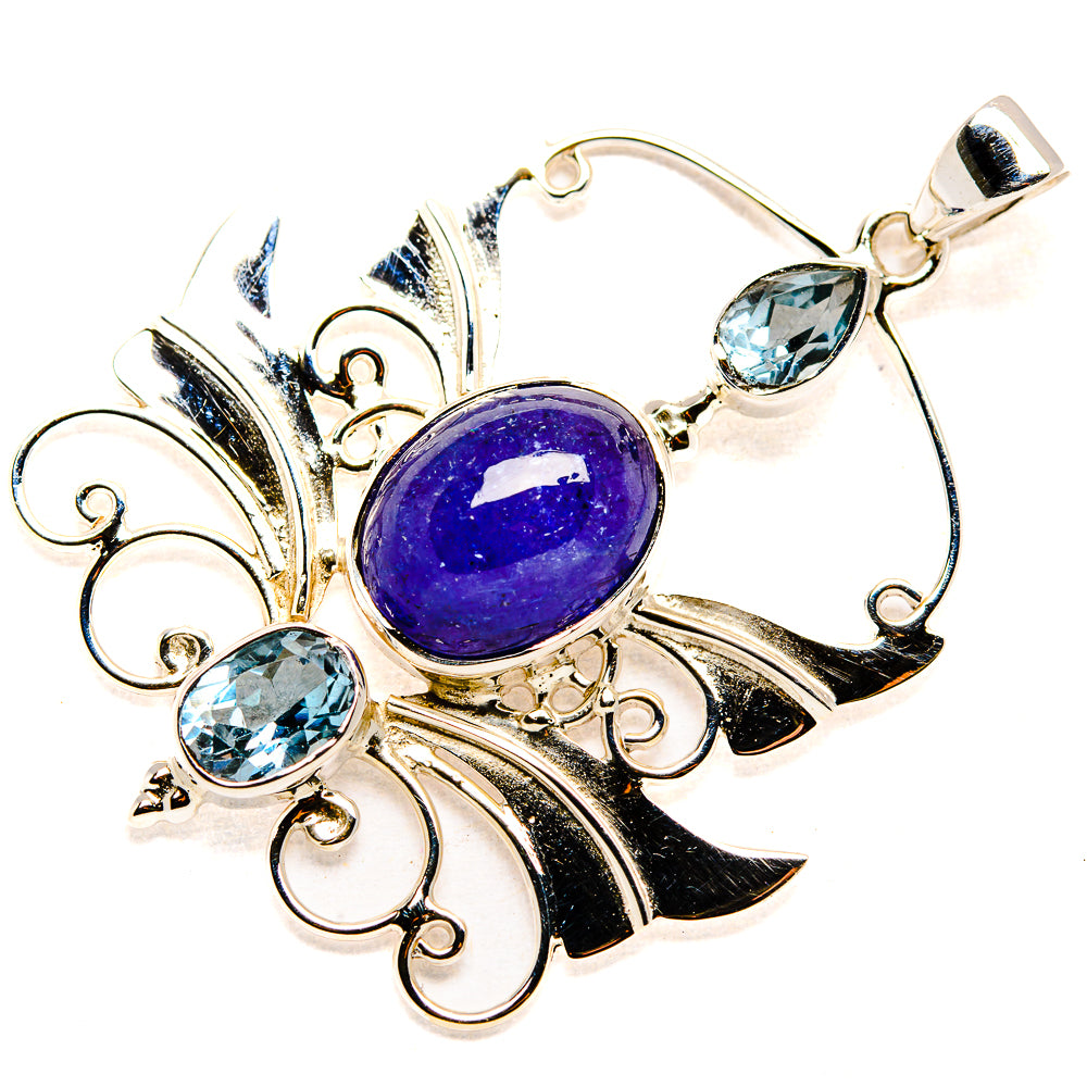 Tanzanite Pendants handcrafted by Anasilvercos - PD34506 - Photo 2