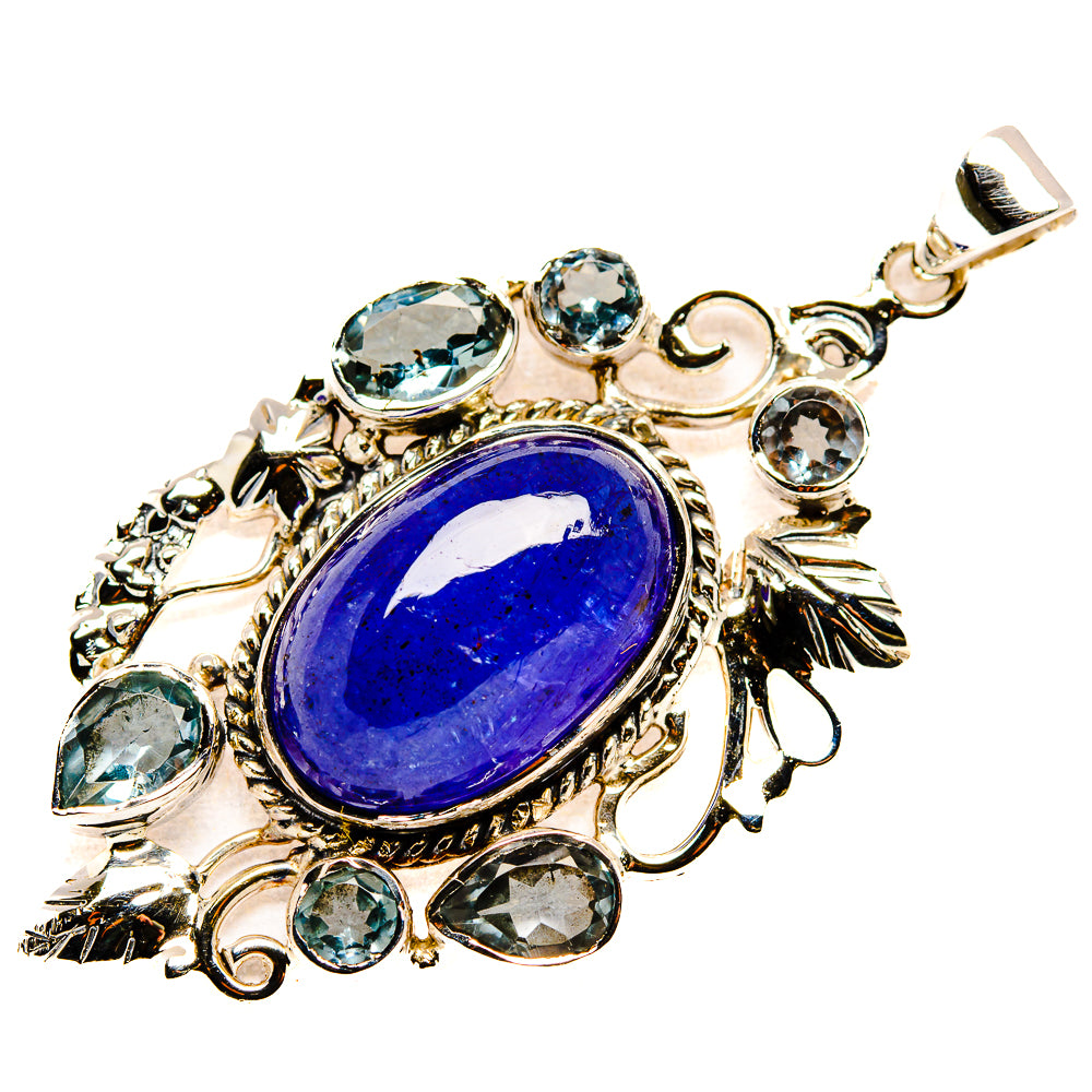 Tanzanite Pendants handcrafted by Anasilvercos - PD34519 - Photo 2