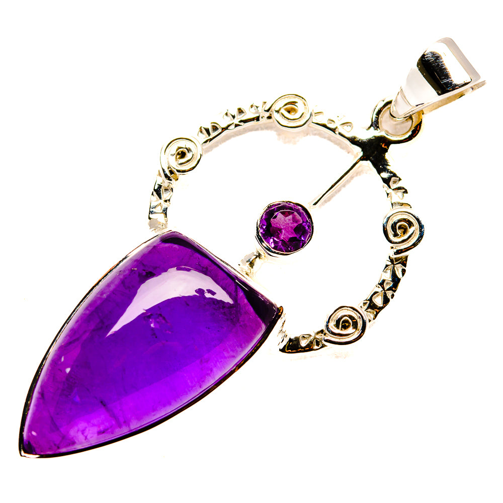 Amethyst Pendants handcrafted by Anasilvercos - PD34524 - Photo 2