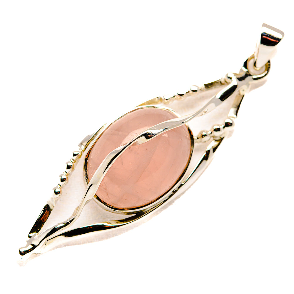 Rose Quartz Pendants handcrafted by Anasilvercos - PD34533 - Photo 2