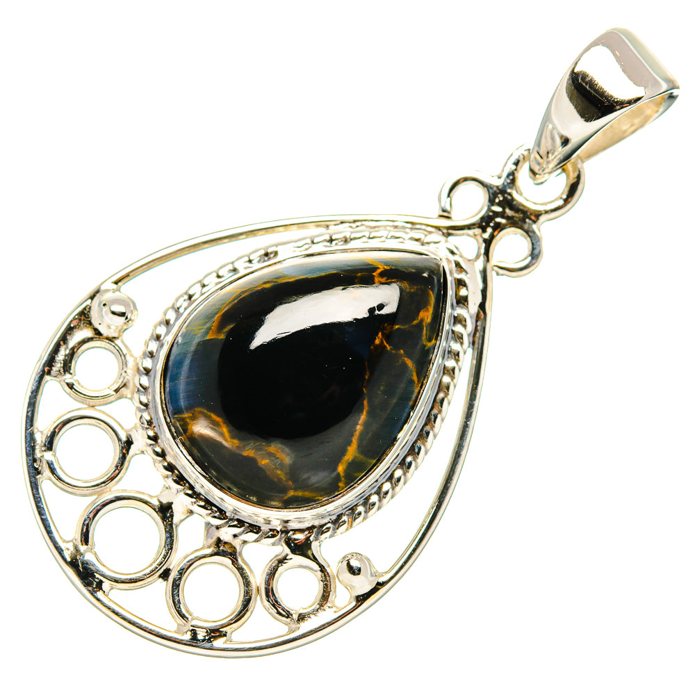 Pietersite Pendants handcrafted by Anasilvercos - PD34537 - Photo 2