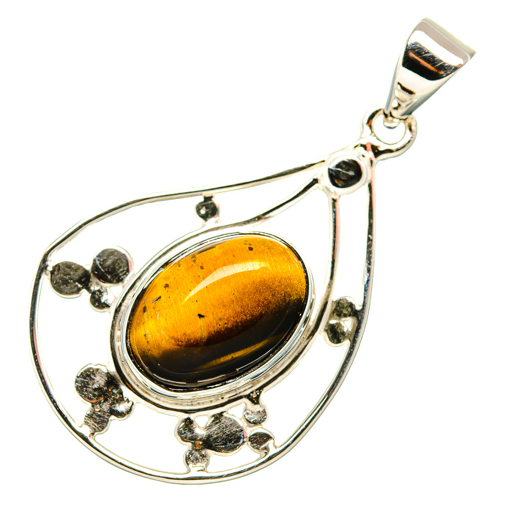 Tiger Eye Pendants handcrafted by Anasilvercos - PD34547 - Photo 2