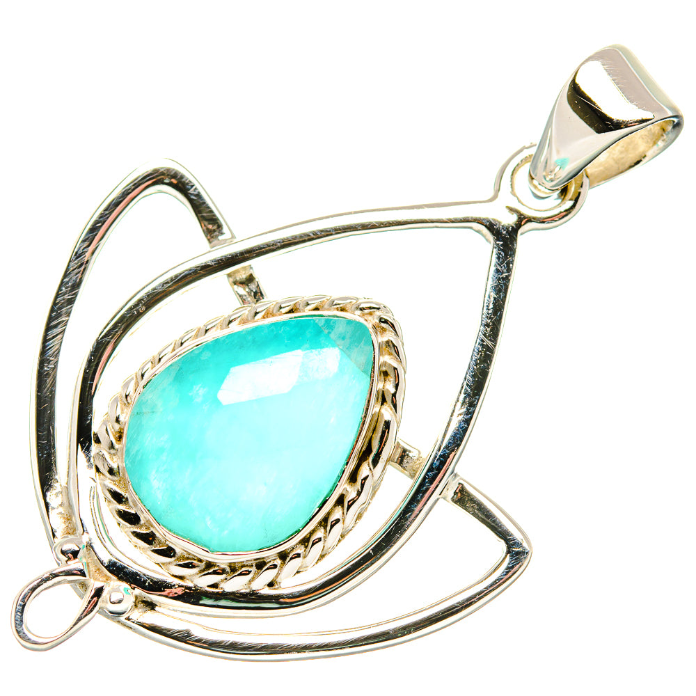 Amazonite Pendants handcrafted by Anasilvercos - PD34549 - Photo 2