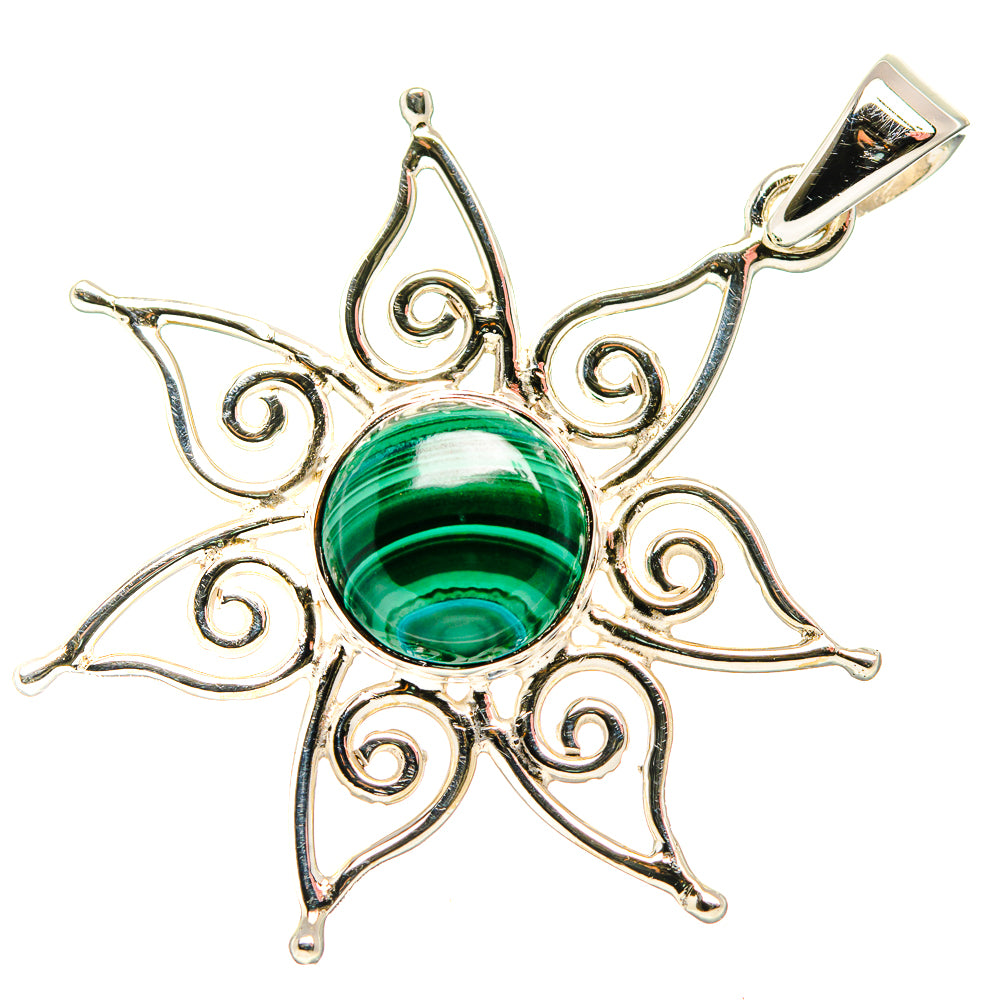 Malachite Pendants handcrafted by Anasilvercos - PD34553 - Photo 2