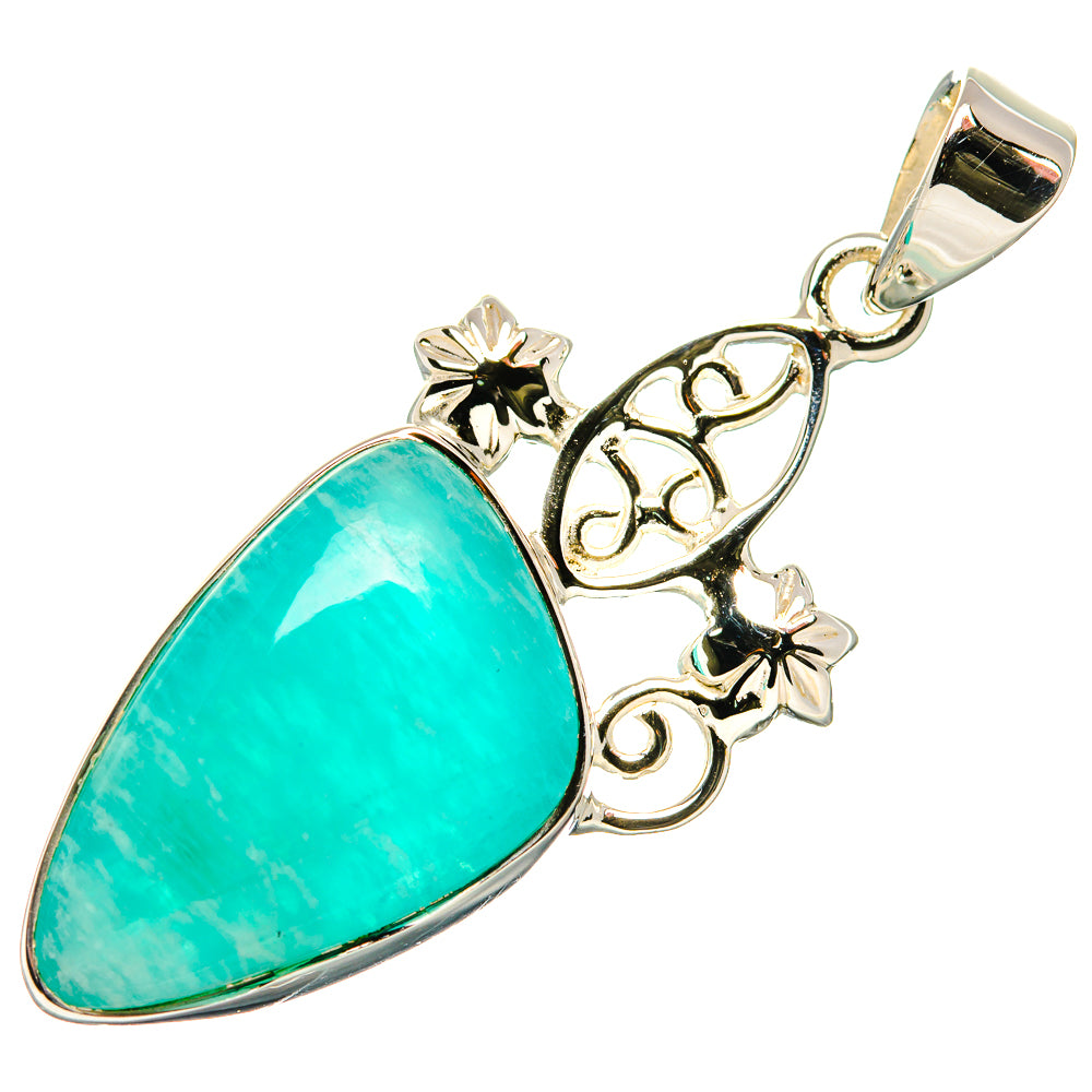 Amazonite Pendants handcrafted by Anasilvercos - PD34560 - Photo 2