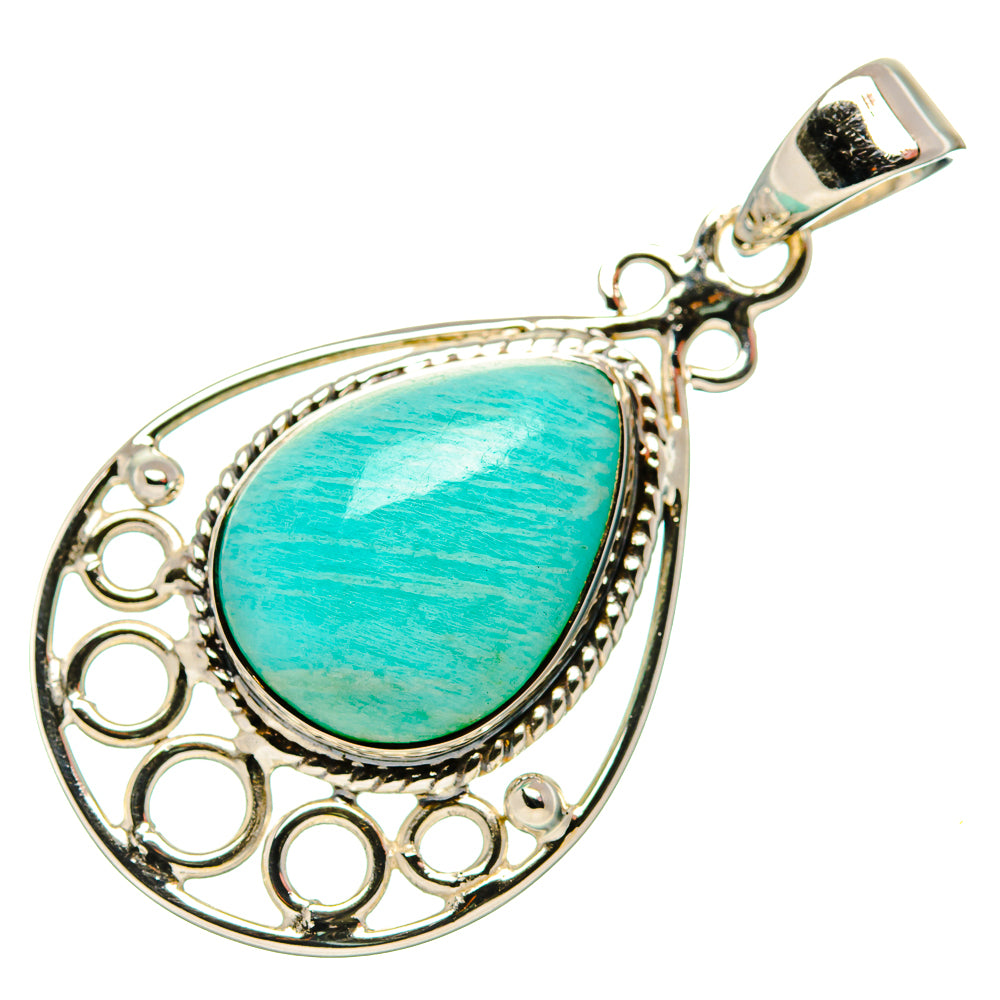 Amazonite Pendants handcrafted by Anasilvercos - PD34565 - Photo 2