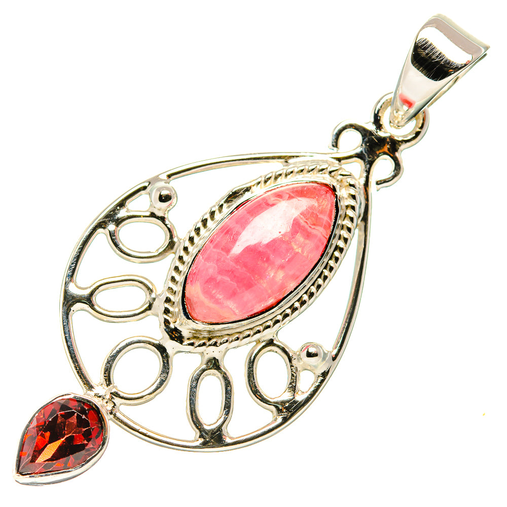 Rhodochrosite Pendants handcrafted by Anasilvercos - PD34566 - Photo 2