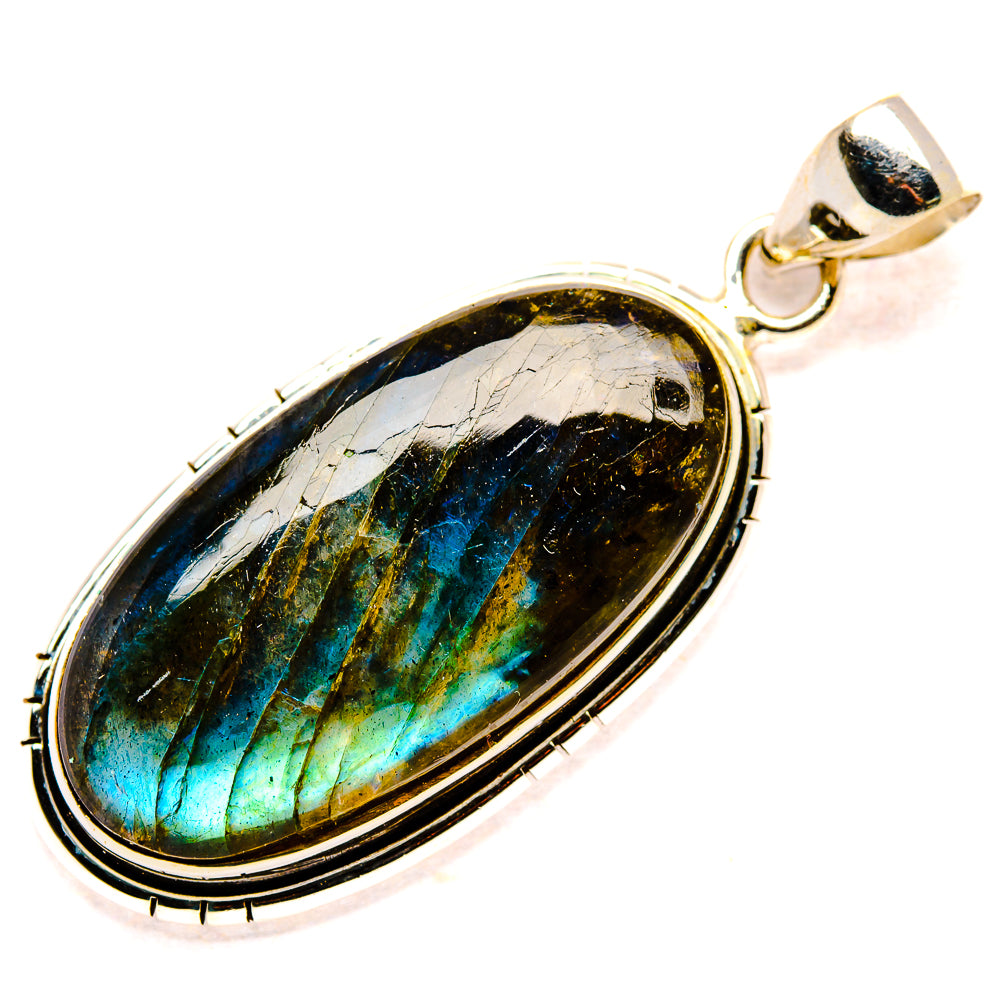 Labradorite Pendants handcrafted by Anasilvercos - PD34589 - Photo 2