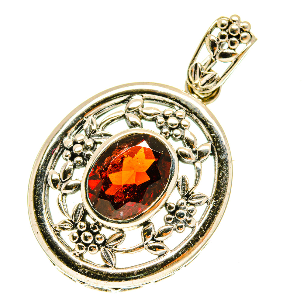 Garnet Pendants handcrafted by Anasilvercos - PD3459