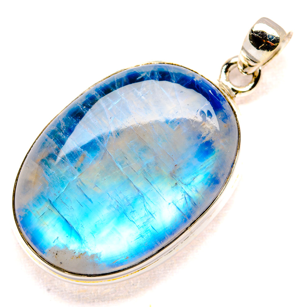 Rainbow Moonstone Pendants handcrafted by Anasilvercos - PD34621 - Photo 2